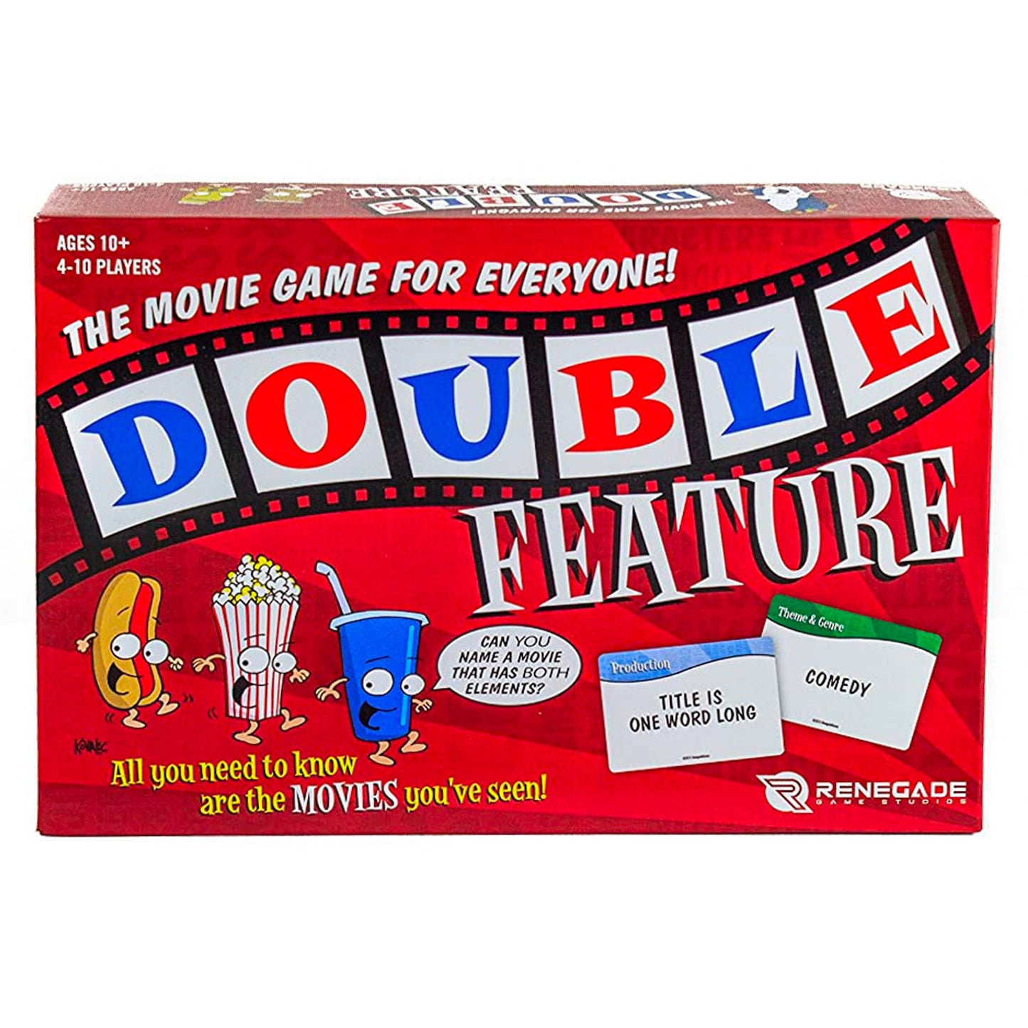 Cryptozoic Entertainment DOUBLE FEATURE Movie Card Game