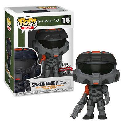 Funko POP! Spartan Mark VII with Shock Rifle #16 EXCLUSIVE Vinyl FigureHALO