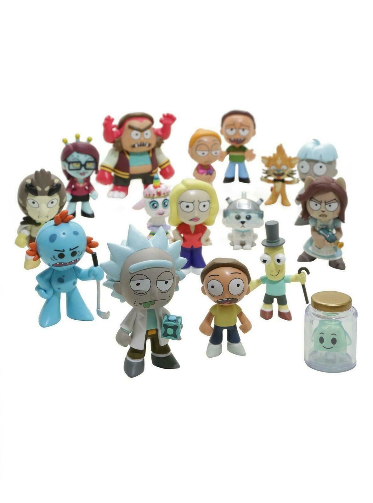 Funko RICK AND MORTY Mystery Minis (Series 1) Blind Box Vinyl Figures [5 Boxes]