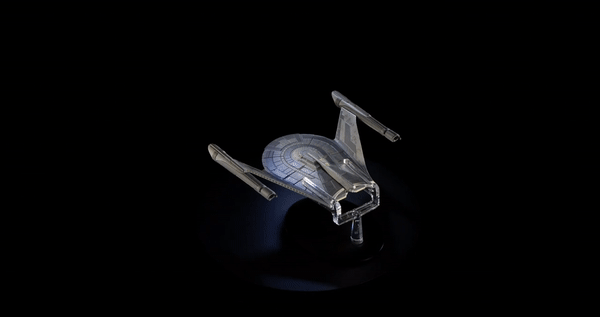 #03 Romulan Bird-of-Prey (23rd century) Model Diecast Ship Picard Universe (Eaglemoss / Star Trek)