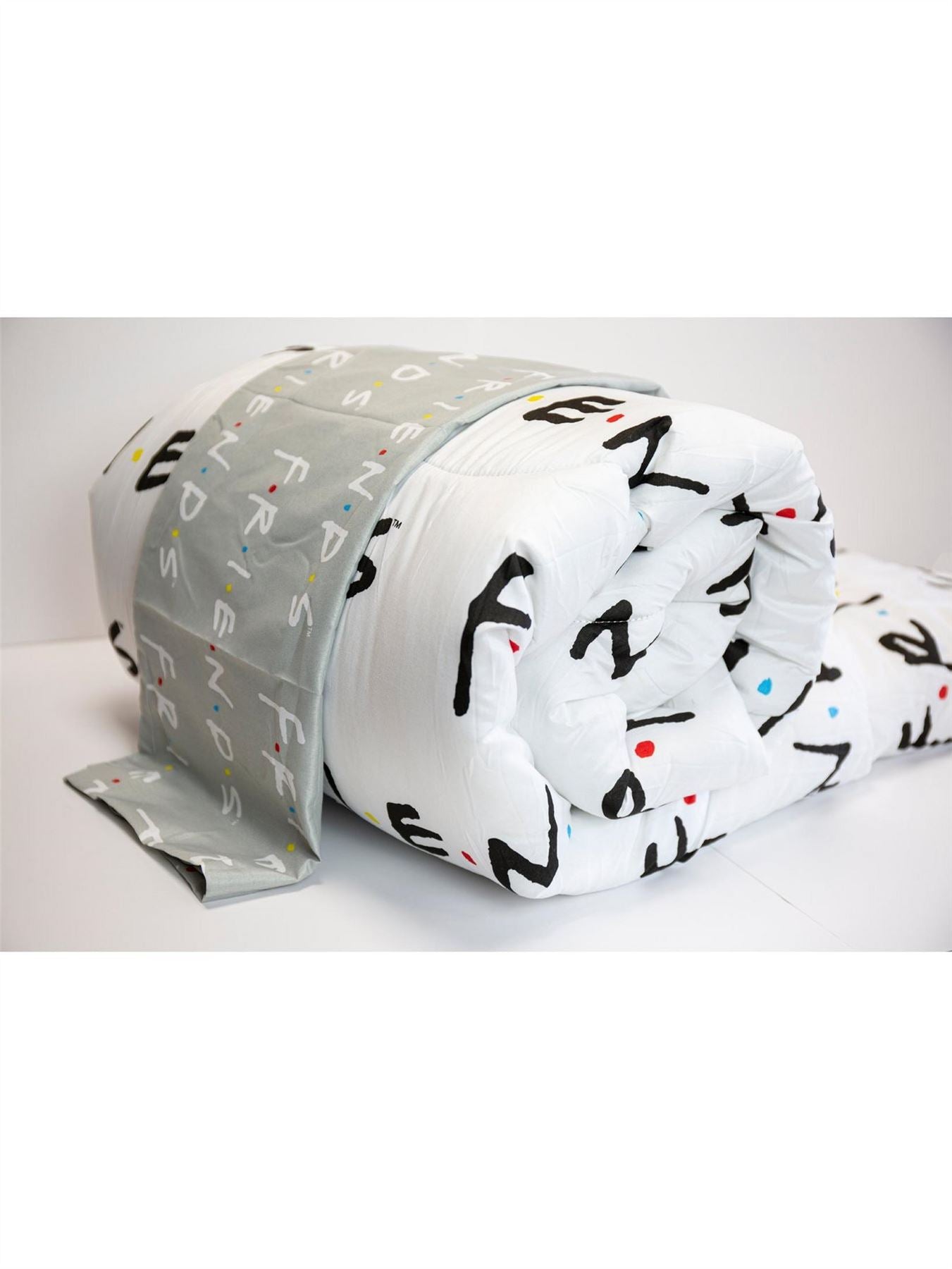 SINGLE Friends Coverless Carefree 10.5 Tog Bedding Set Comforter