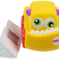 Fisher-Price MINI MONSTER Vehicle #2 Yellow Toy Car Baby Vehicle Truck