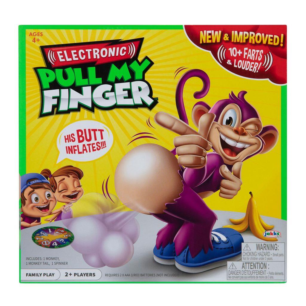 Pull My Finger Electronic Game Funny Farting Monkey Family 15271