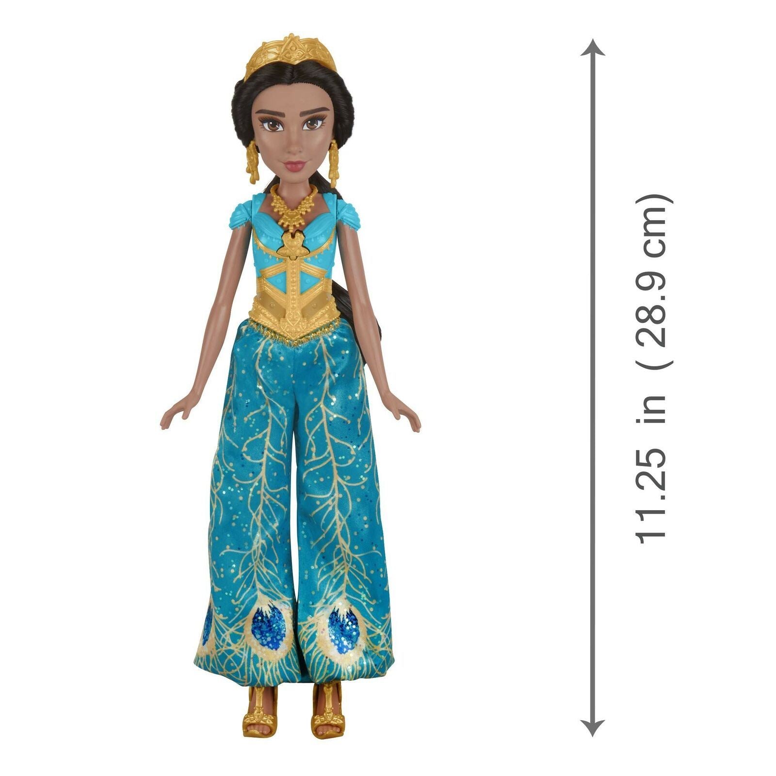 Disney Aladdin SINGING JASMINE DOLL with Outfit and Accessories "A Whole New ...