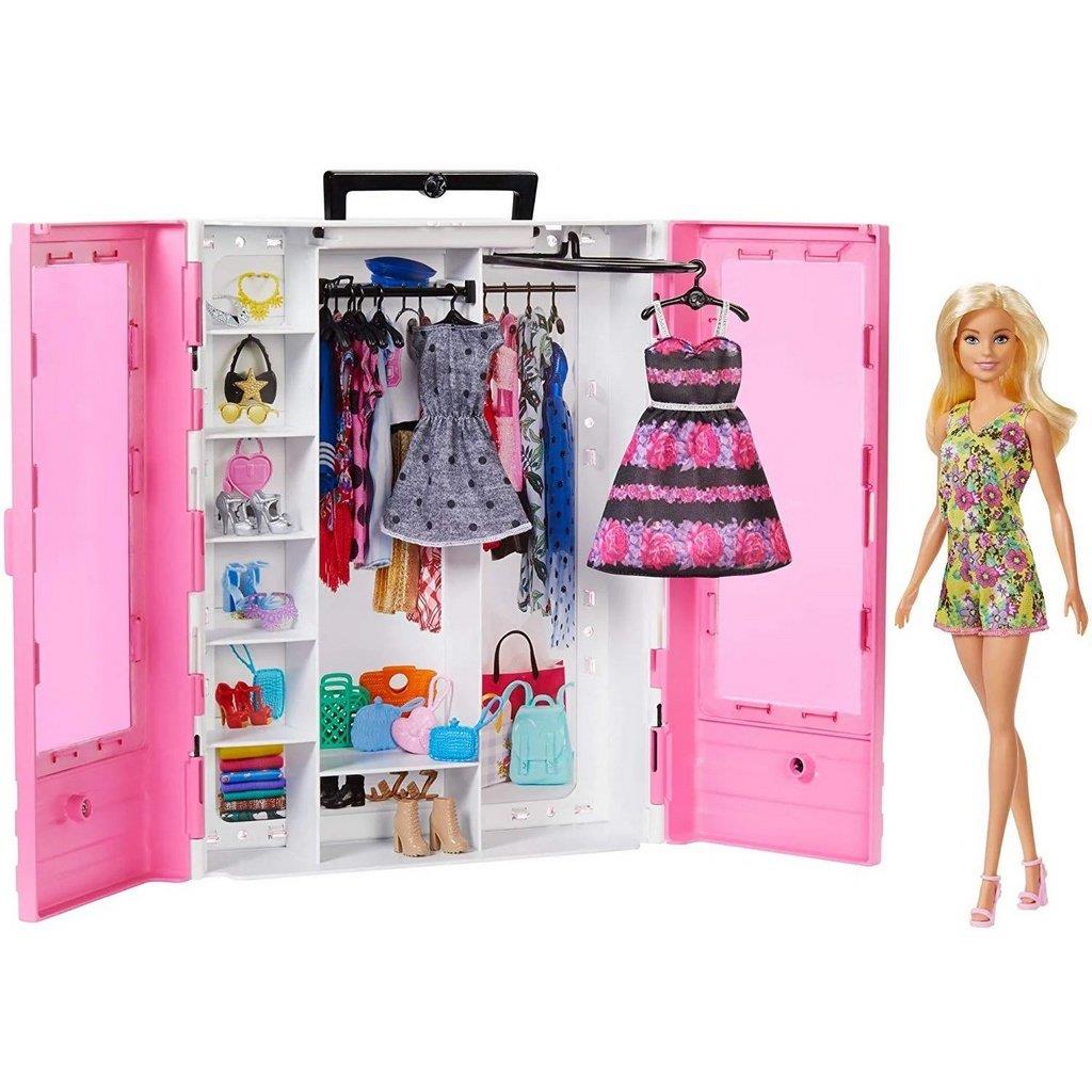 BARBIE Ultimate Closet Doll & Accessories GBK12 Fashionistas Playset