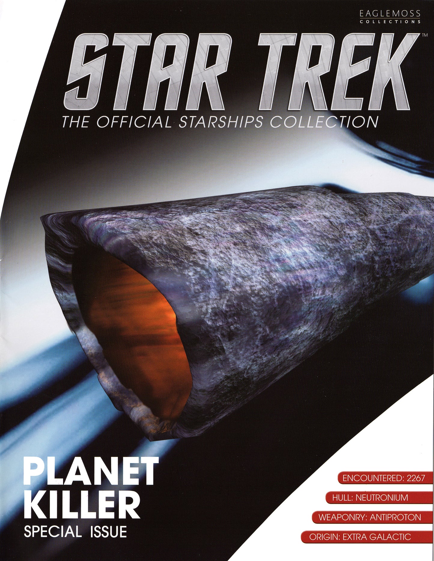 #17 Doomsday Machine Planet Killer Model Die Cast Ship SPECIAL ISSUE (Eaglemoss / Star Trek)