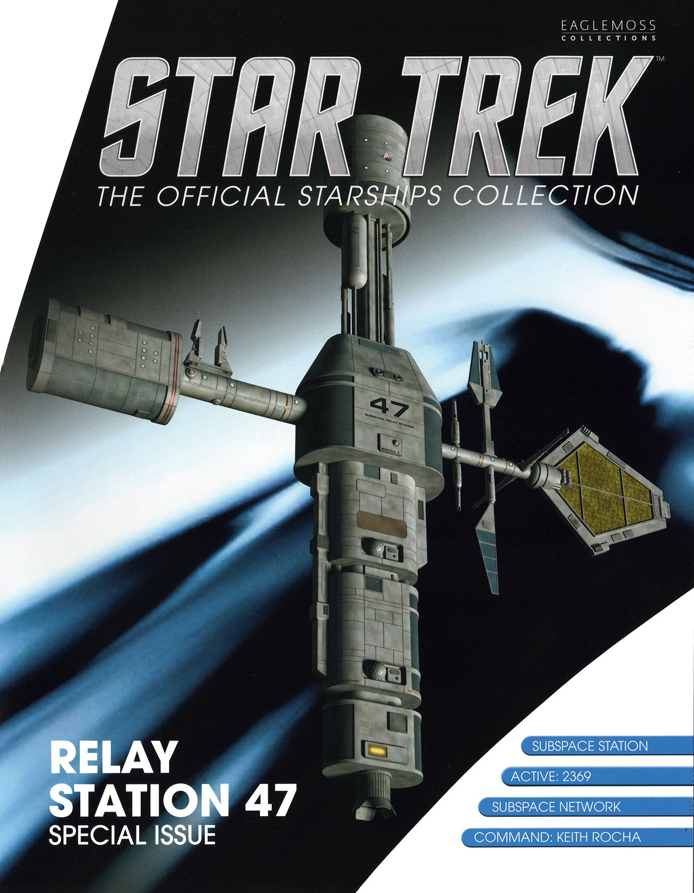 #26 Relay Station 47 Model Diecast Ship SPECIAL ISSUE (Eaglemoss / Star Trek)